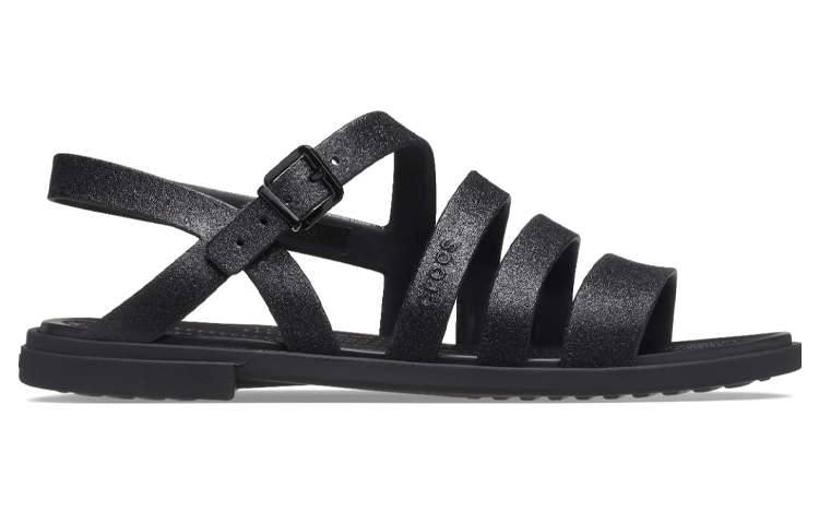 Order (Women) Crocs Tulum sandals 'All Black' 206737-0L9