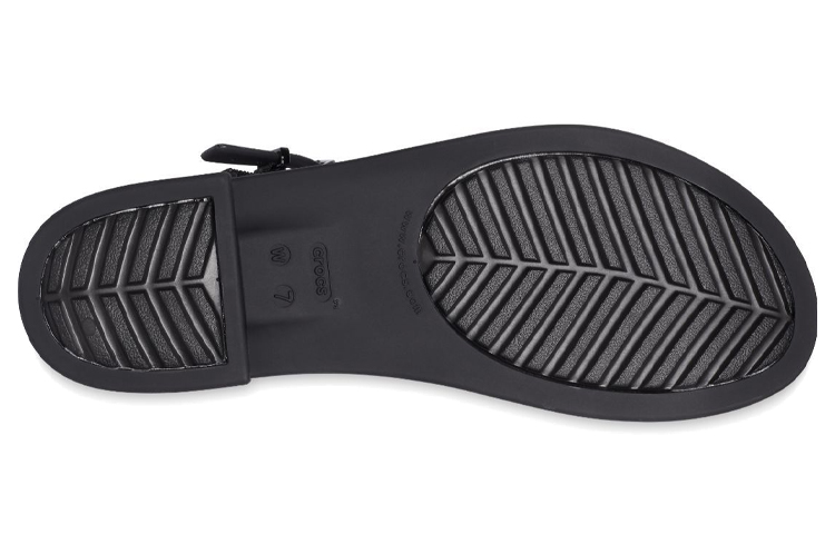 Details for (Women) Crocs Tulum sandals 'All Black' 206737-0L9