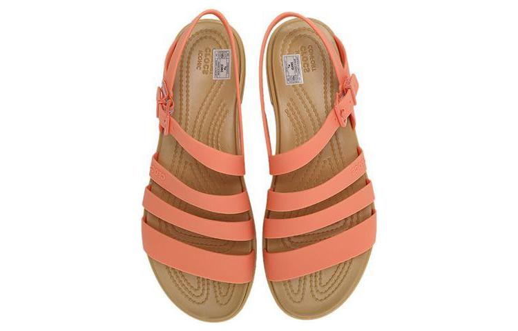 Shop (W) Sandal Crocs Tulum 'Oranye' 206107-82R