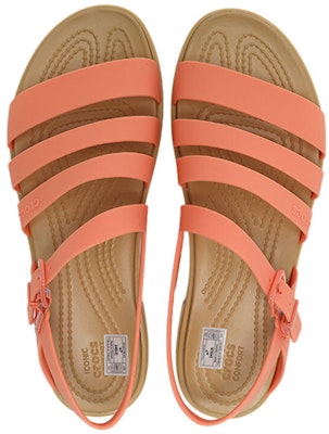(W) Sandal Crocs Tulum 'Oranye' 206107-82R Shop (W) Sandal Crocs Tulum 'Oranye' 206107-82R