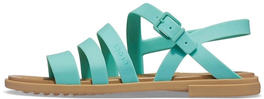 (Women) Crocs Tulum Sandals Green 206107-3U3 (Women) Crocs Tulum Sandals Green 206107-3U3