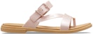 (W) Crocs Tulum Tumit Jepit Berkilau 'Pink Clay' 208666-6TY