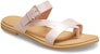 (W) Crocs Tulum Tumit Jepit Berkilau 'Pink Clay' 208666-6TY