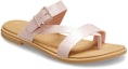 Lookbook (W) Crocs Tulum Tumit Jepit Berkilau 'Pink Clay' 208666-6TY