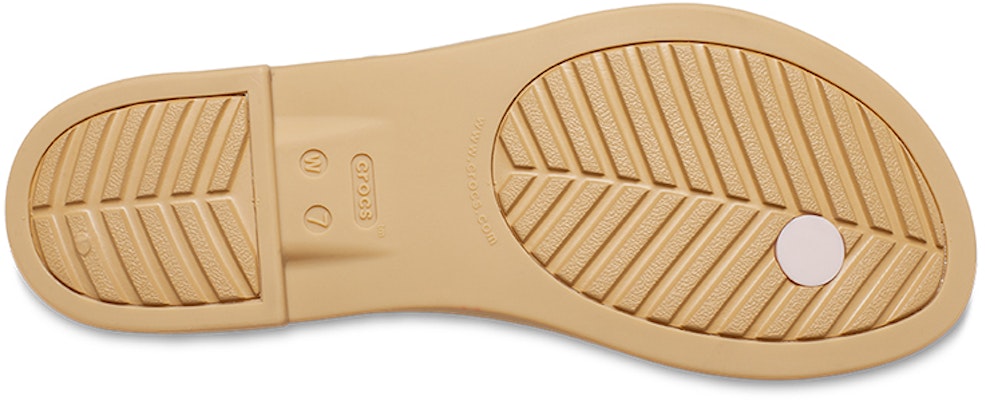 (W) Crocs Tulum Tumit Jepit Berkilau 'Pink Clay' 208666-6TY Details for (W) Crocs Tulum Tumit Jepit Berkilau 'Pink Clay' 208666-6TY