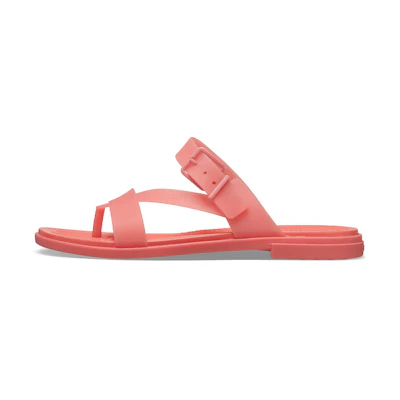 (W) Crocs Tulum Slides 'Translucent Orange'