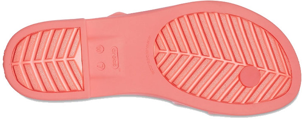 (W) Crocs Tulum 透明橙色拖鞋 207173-6SL Purchase (W) Crocs Tulum 透明橙色拖鞋 207173-6SL