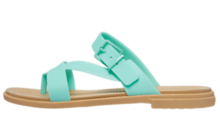 (Women) Crocs Tulum Toe Post 'Blue Brown' 206108-3U3