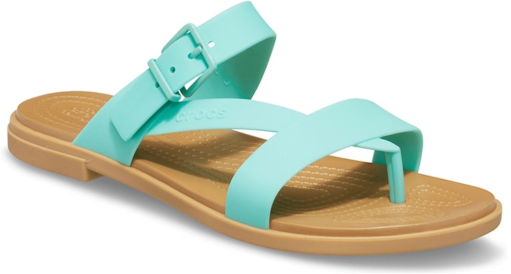 (W) Crocs Tulum Toe Post 'Biru Coklat' 206108-3U3 Lookbook (W) Crocs Tulum Toe Post 'Biru Coklat' 206108-3U3