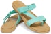 (W) Crocs Tulum Toe Post 'Biru Coklat' 206108-3U3