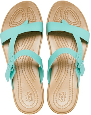 (W) Crocs Tulum Toe Post 'Biru Coklat' 206108-3U3 Purchase (W) Crocs Tulum Toe Post 'Biru Coklat' 206108-3U3