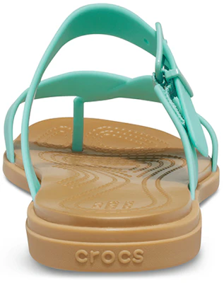(W) 크록스 툴룸 토 포스트 블루 브라운 (Crocs tulum toe post blue brown) 206108-3U3 Details for (W) 크록스 툴룸 토 포스트 블루 브라운 (Crocs tulum toe post blue brown) 206108-3U3