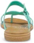 Details for (W) 크록스 툴룸 토 포스트 블루 브라운 (Crocs tulum toe post blue brown) 206108-3U3
