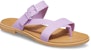 (W) Crocs Tulum Toe Post 'Ungu Muda' 206108-5PR