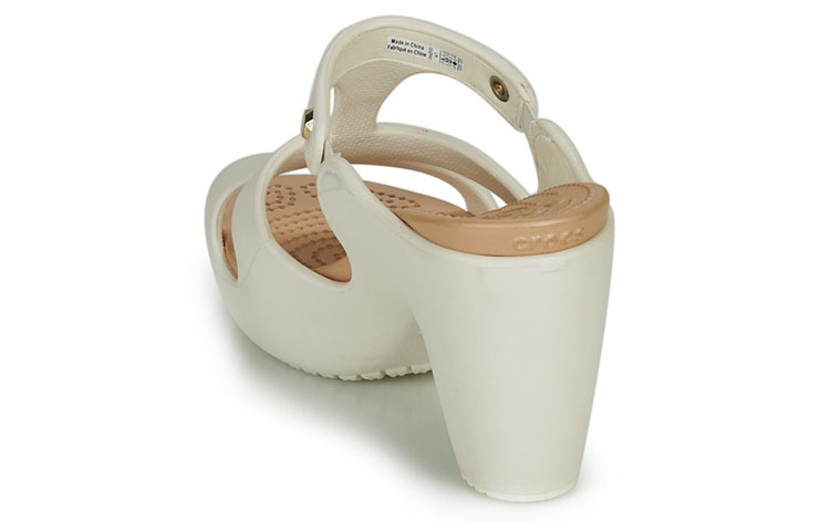Purchase (Women) Crocs V Heel Open Back 'Simplistic Retro White' 201301-13S