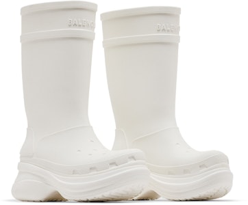 (W) クロックス×バレンシアガ ブーツ 2.0 (白) 677388W1S8E9000 Cheap (W) クロックス×バレンシアガ ブーツ 2.0 (白) 677388W1S8E9000