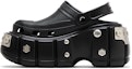 Lookbook (W) Crocs x Balenciaga Hardcrocs Slide 'Negro Plata' 687398-W1S8N-1081