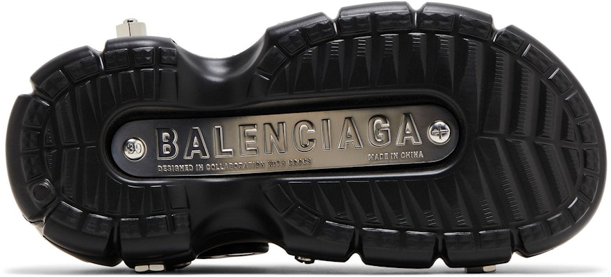 (W) Crocs x Balenciaga Hardcrocs Slide 'Negro Plata' 687398-W1S8N-1081 Shop (W) Crocs x Balenciaga Hardcrocs Slide 'Negro Plata' 687398-W1S8N-1081