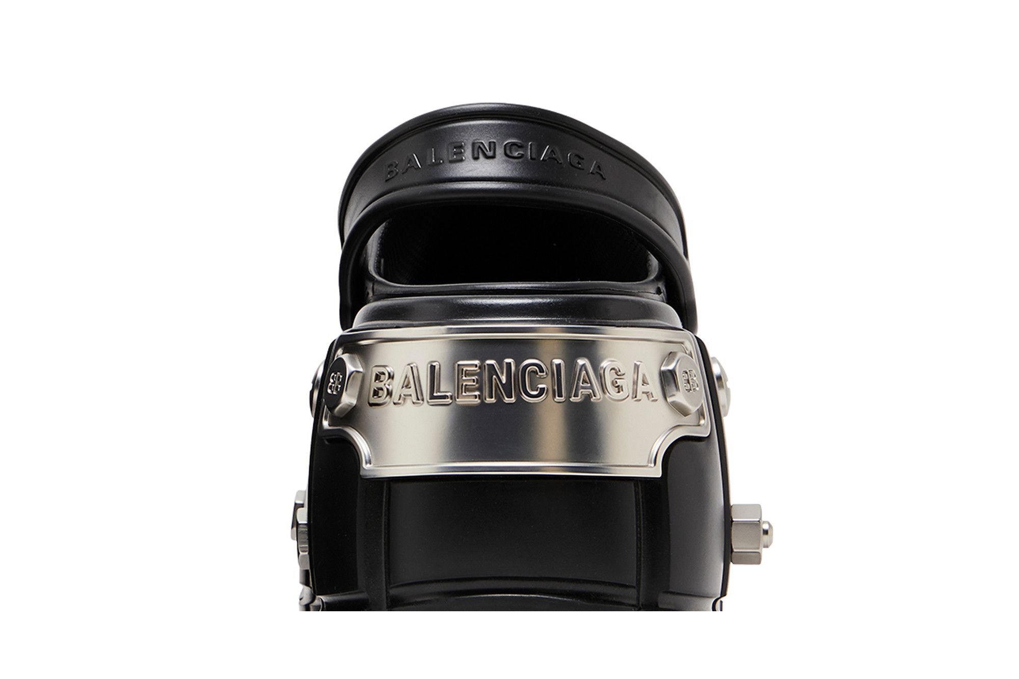 Buy (Women) Crocs x Balenciaga Hardcrocs Slide 'Nero Silver