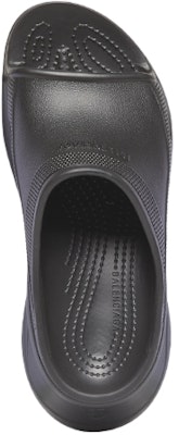 (W) クロックス×バレンシアガ プールスライド (黒) 677389-W1S8E-1000 Shop (W) クロックス×バレンシアガ プールスライド (黒) 677389-W1S8E-1000