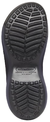 (W) クロックス×バレンシアガ プールスライド (黒) 677389-W1S8E-1000 Details for (W) クロックス×バレンシアガ プールスライド (黒) 677389-W1S8E-1000