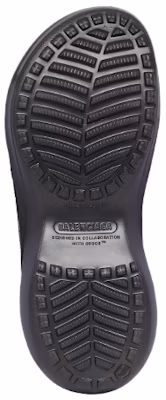巴黎世家 Balenciaga Pool Crocs 百搭時尚涼拖 女款 黑色 Sizing 巴黎世家 Balenciaga Pool Crocs 百搭時尚涼拖 女款 黑色
