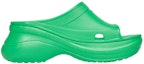 Order (女款)Crocs x Balenciaga 綠色泳池拖鞋 677389-W1S8E-3033