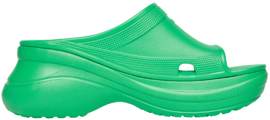 巴黎世家 Pool Crocs 時尚拖鞋 女款 綠色 Order 巴黎世家 Pool Crocs 時尚拖鞋 女款 綠色