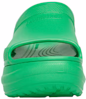 Lookbook 巴黎世家 Pool Crocs 時尚拖鞋 女款 綠色