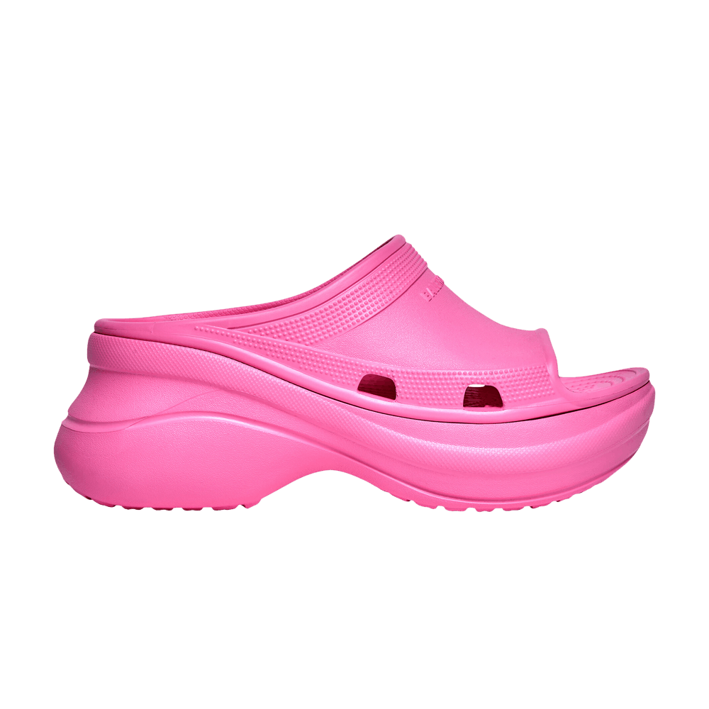 (Women) Crocs x Balenciaga Pool Slide Sandal 'Pink'  677389-W1S8E-5000