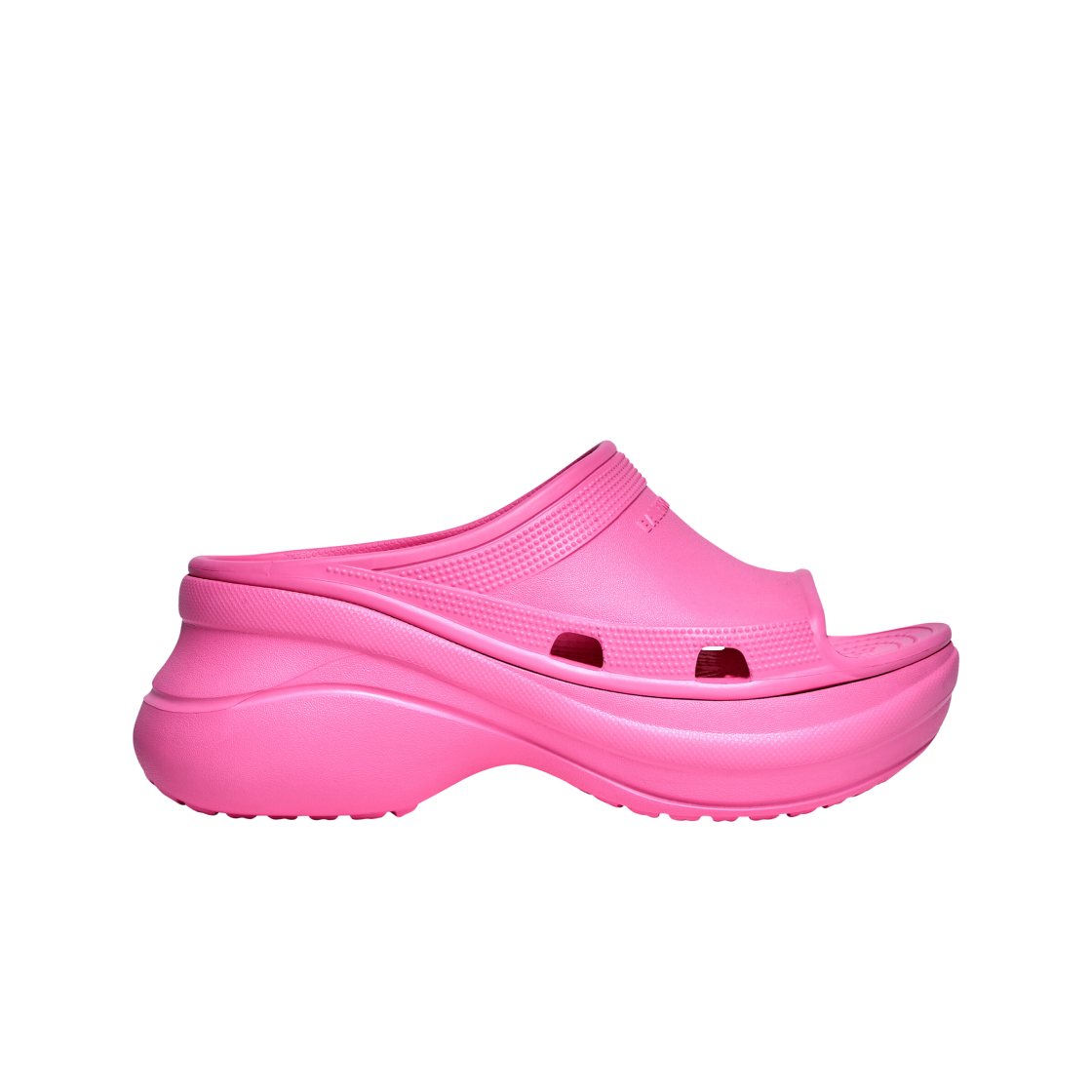 (Women) Crocs x Balenciaga Pool Slide Sandal 'Pink'  677389-W1S8E-5000