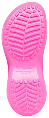 巴黎世家時尚女款粉紅色泳池Crocs拖鞋 Details for 巴黎世家時尚女款粉紅色泳池Crocs拖鞋