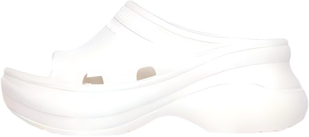 (Women) Crocs x Balenciaga Pool Slide Sandal 'White' 677389W1S8E9000 (Women) Crocs x Balenciaga Pool Slide Sandal 'White' 677389W1S8E9000