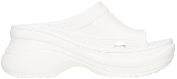 (W) (女性用) クロックス x バレンシアガ プールスライドサンダル 'ホワイト' 677389-W1S8E-9000 Order (W) (女性用) クロックス x バレンシアガ プールスライドサンダル 'ホワイト' 677389-W1S8E-9000