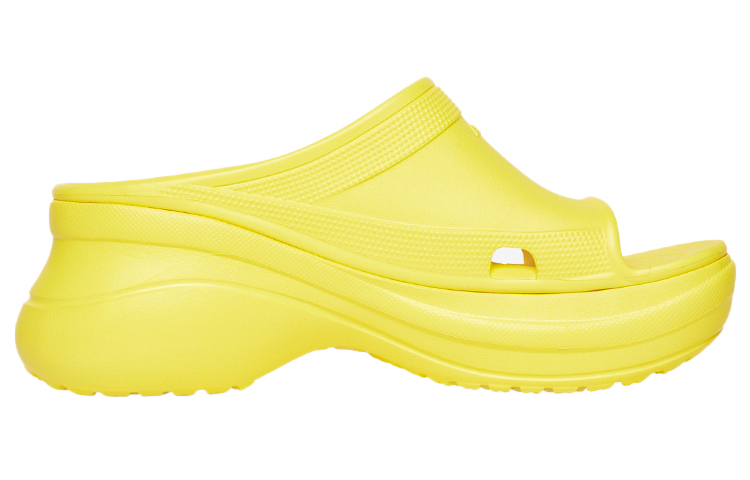 Order (W) Crocs x Balenciaga黄色泳池拖鞋 677389-W1S8E-7000