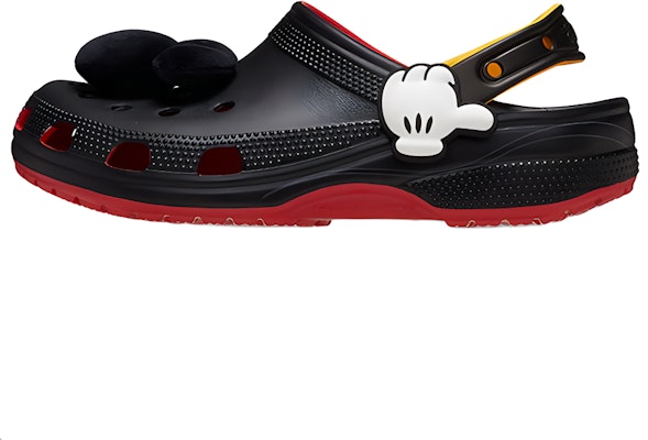 (Women) Crocs x Mickey Mouse Classic Clogs 'Black Red' 209895-8C1 Buy (Women) Crocs x Mickey Mouse Classic Clogs 'Black Red' 209895-8C1