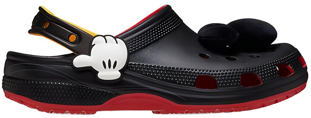 (W) Crocs x Mickey Mouse Zuecos Clásicos 'Negro Rojo' 209895-8C1 Order (W) Crocs x Mickey Mouse Zuecos Clásicos 'Negro Rojo' 209895-8C1