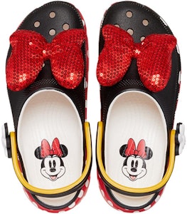 (W) Crocs x 米妮老鼠经典厚底拖鞋 '黑红白' 209896-100 Shop (W) Crocs x 米妮老鼠经典厚底拖鞋 '黑红白' 209896-100