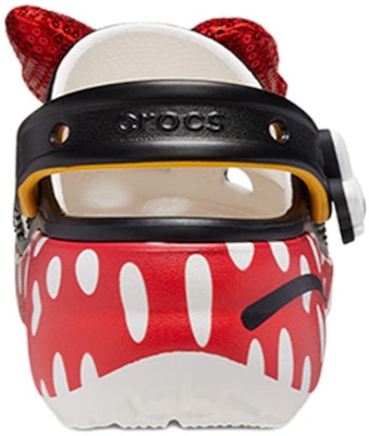 (Women) Crocs x Minnie Mouse Classic Platform Clogs 'Black Red White' 209896-100 Purchase (Women) Crocs x Minnie Mouse Classic Platform Clogs 'Black Red White' 209896-100