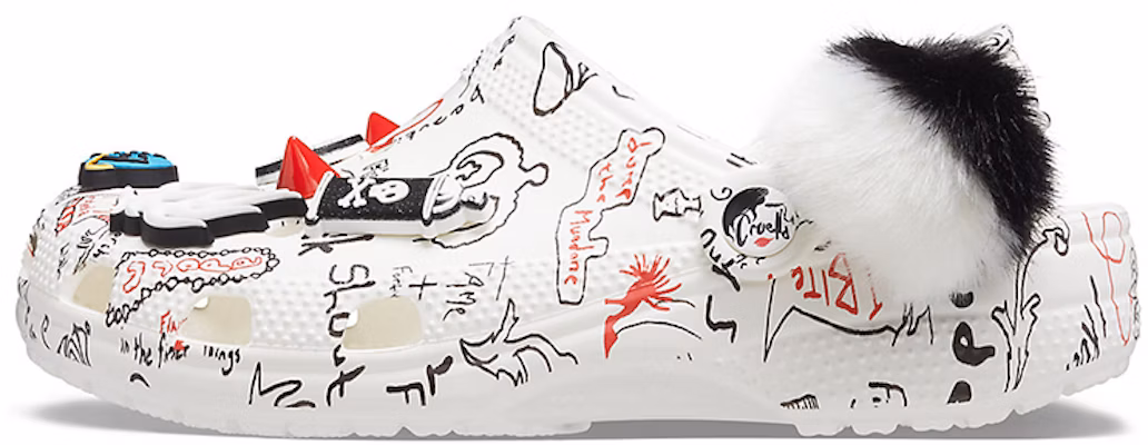 (W) Crocs Classic Clog 'Stay Weird' Cruella 2 x - Tetap Nyentrik 207402-100 Buy (W) Crocs Classic Clog 'Stay Weird' Cruella 2 x - Tetap Nyentrik 207402-100