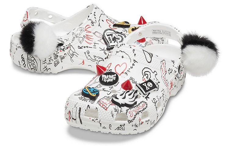 (W) Cruella 2 Crocs Classic Clog 'Stay Weird' 圖 6