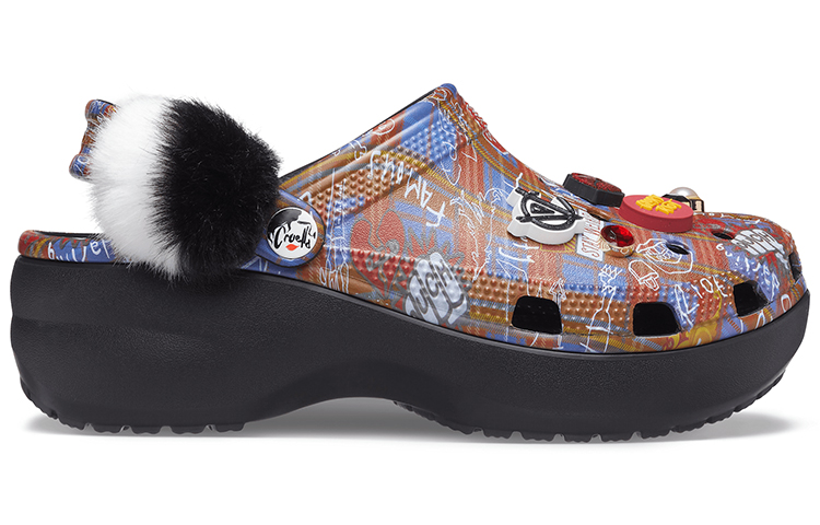 Order (W) Cruella 2 x Crocs Classic Platform Clog 'Kekal Unik' 207399-001