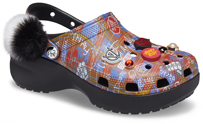 (W) Cruella 2 x Crocs Classic Platform Clog 'Kekal Unik' 207399-001 Lookbook (W) Cruella 2 x Crocs Classic Platform Clog 'Kekal Unik' 207399-001