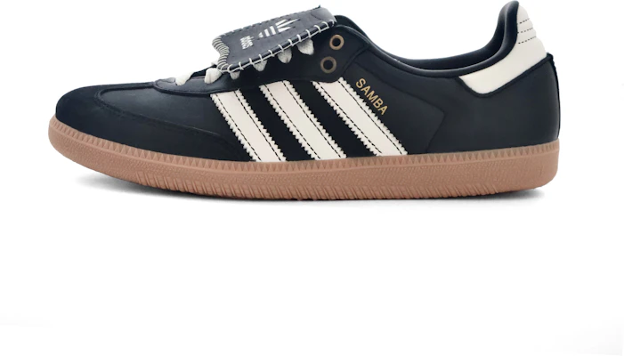 (Women) Custom adidas Originals Samba LT Black Cream Low-Top Retro Street Sneakers. IG2010 (Team 311 - Black Rice White Stitching) Buy (Women) Custom adidas Originals Samba LT Black Cream Low-Top Retro Street Sneakers. IG2010 (Team 311 - Black Rice White Stitching)
