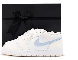 (Women) Custom Air Jordan 1 GS Summer Vintage Basketball Shoes White Blue. FV8486-181 (Team 15 - Women's Yellow White Three SBOX) (Women) Custom Air Jordan 1 GS Summer Vintage Basketball Shoes White Blue. FV8486-181 (Team 15 - Women's Yellow White Three SBOX)