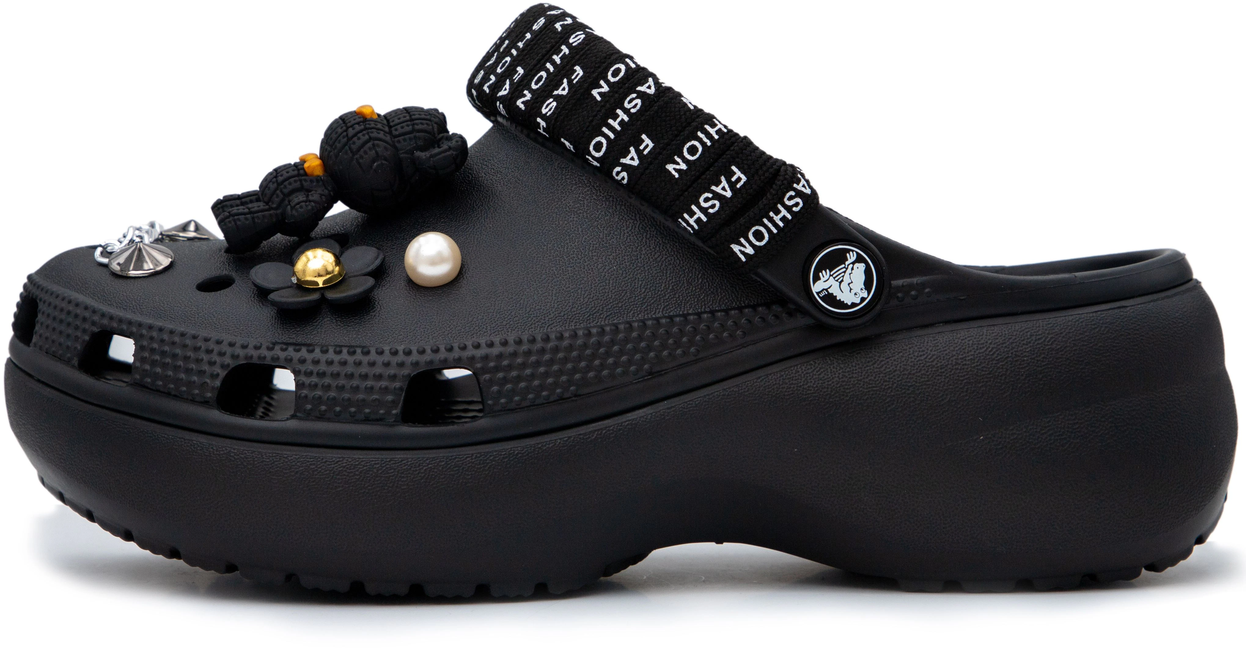 women-custom-crocs-classic-platform-clog-black-cloud-doll-design-casual-clogs-206750-001-team241-wind-up-doll