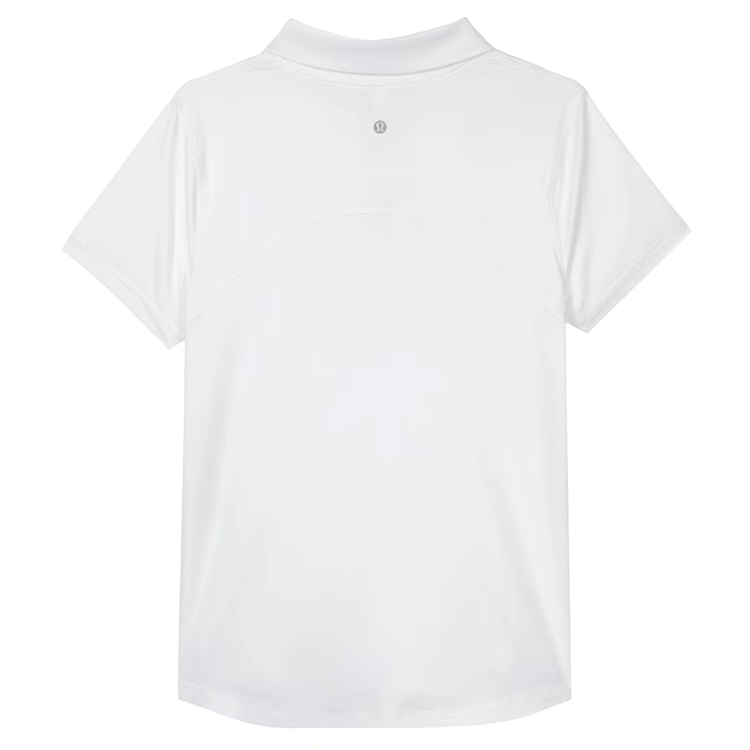 Lookbook (W) Kemeja Polo Sulaman Lululemon Custom Cepat Kering - Putih LW3EZTS(Group96