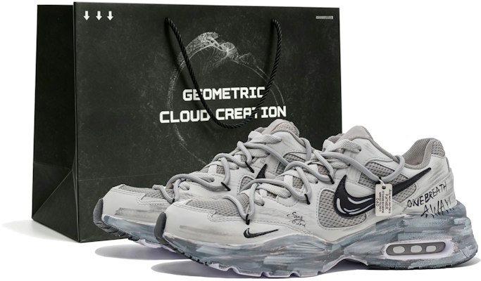 (W) Kasut Nike Air Max Fusion Graffiti Retro Athleisure Low-Top Lari Kelabu Hitam CJ1671-105 (Team292-Ruins Universe) Buy (W) Kasut Nike Air Max Fusion Graffiti Retro Athleisure Low-Top Lari Kelabu Hitam CJ1671-105 (Team292-Ruins Universe)