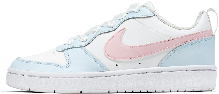 (W) Kasut Nike Court Borough Low GS Kulit Pink Biru Gradient Kasual BQ5448-100 (Team140 - Girl’s Dream) Buy (W) Kasut Nike Court Borough Low GS Kulit Pink Biru Gradient Kasual BQ5448-100 (Team140 - Girl’s Dream)