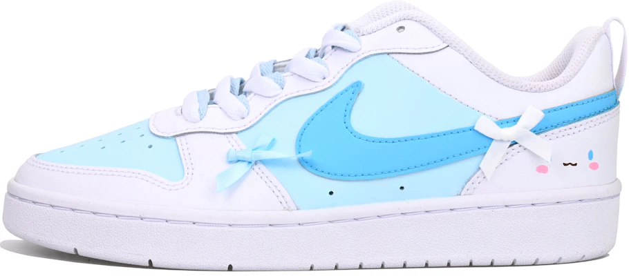 (Women) Custom Nike Court Borough Vlad Cinnamoroll Sneakers Blue White Low-Top DQ5979-100 (Team33 - Cinnamonroll Women's Edition) Buy (Women) Custom Nike Court Borough Vlad Cinnamoroll Sneakers Blue White Low-Top DQ5979-100 (Team33 - Cinnamonroll Women's Edition)